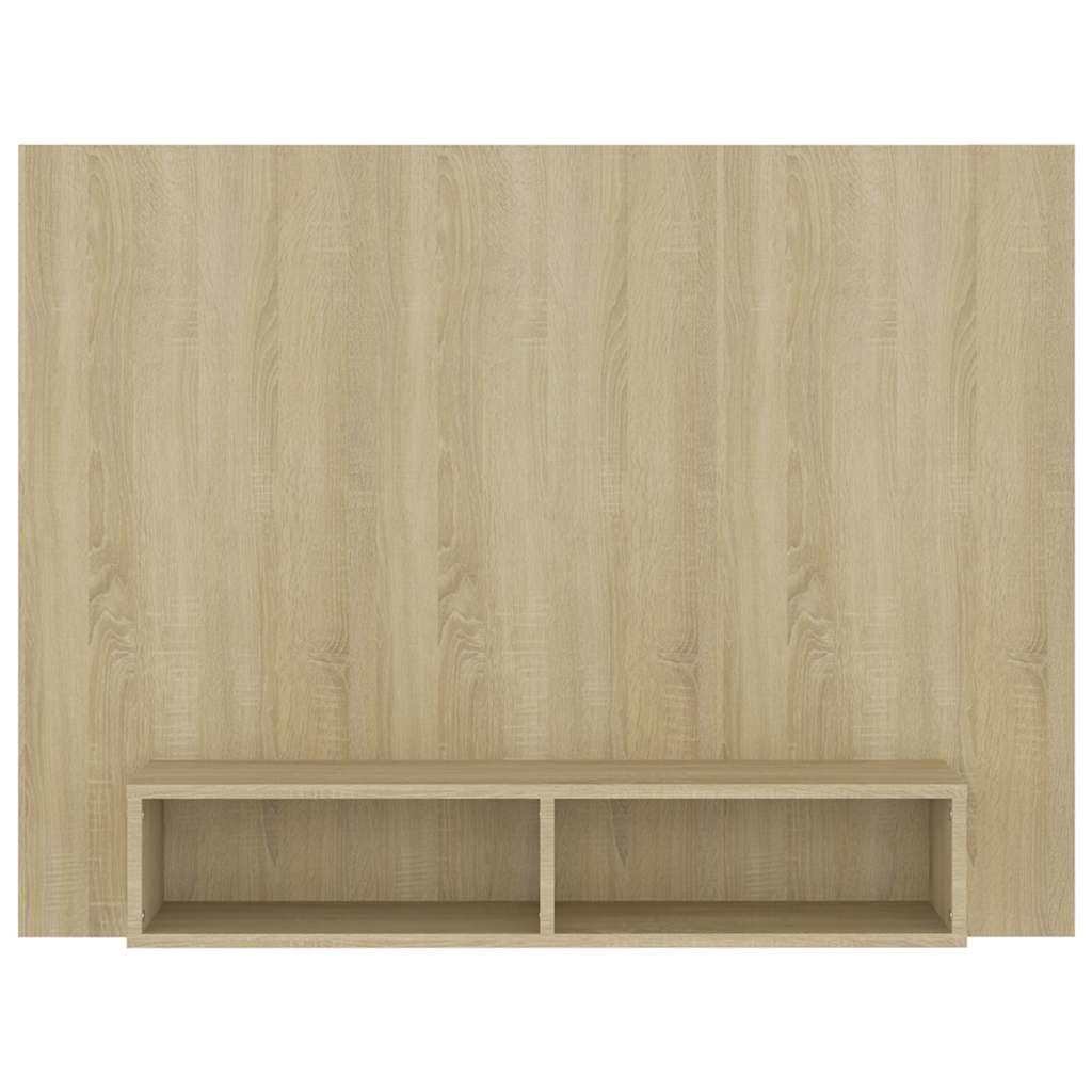 Vidaxl tv-wandmeubel 120x23,5x90 cm bewerkt hout sonoma eikenkleurig