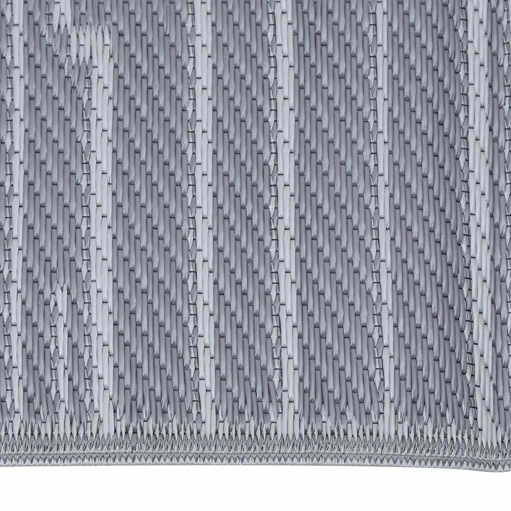 Vidaxl buitenkleed arakil 80x250 cm polypropeen antracietkleurig
