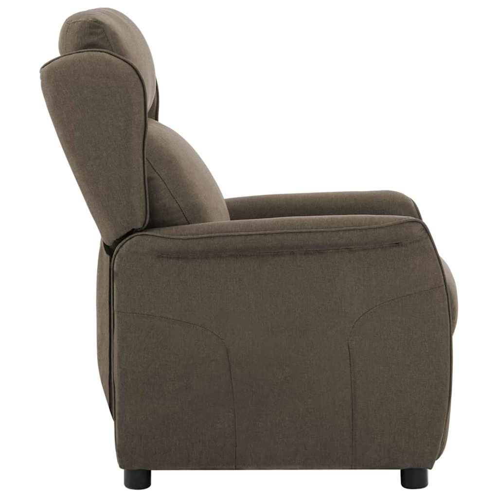 Vidaxl ligstoel taupe 66.5 x 94 x 101.5 cm polyester