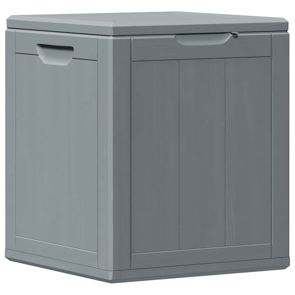 Vidaxl tuinbox 90 l pp houtlook grijs