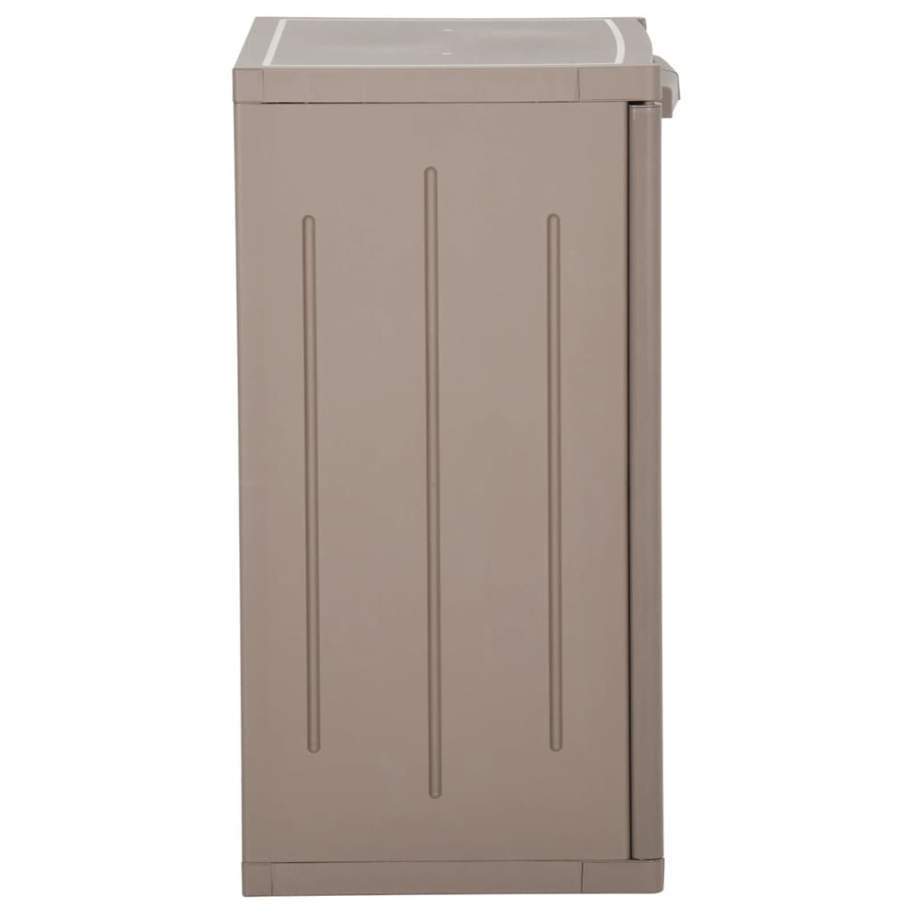 Vidaxl tuinkast 65x45x88 cm polypropyleen hout-look bruin