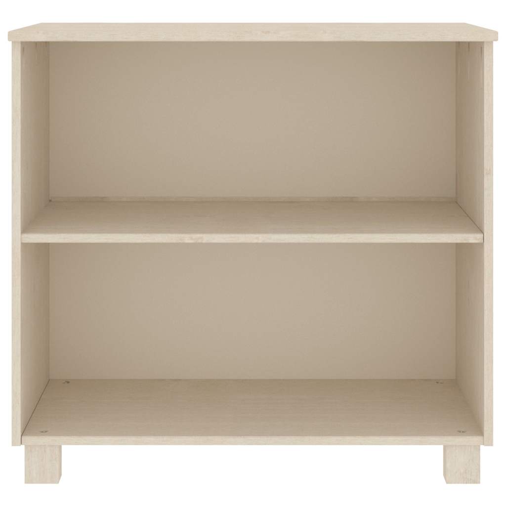 Vidaxl dressoir hamar 85x35x80 cm massief grenenhout honingbruin