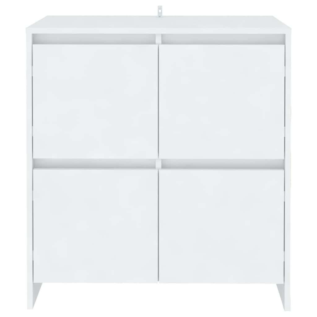 Vidaxl dressoir 70x41x75 cm bewerkt hout wit