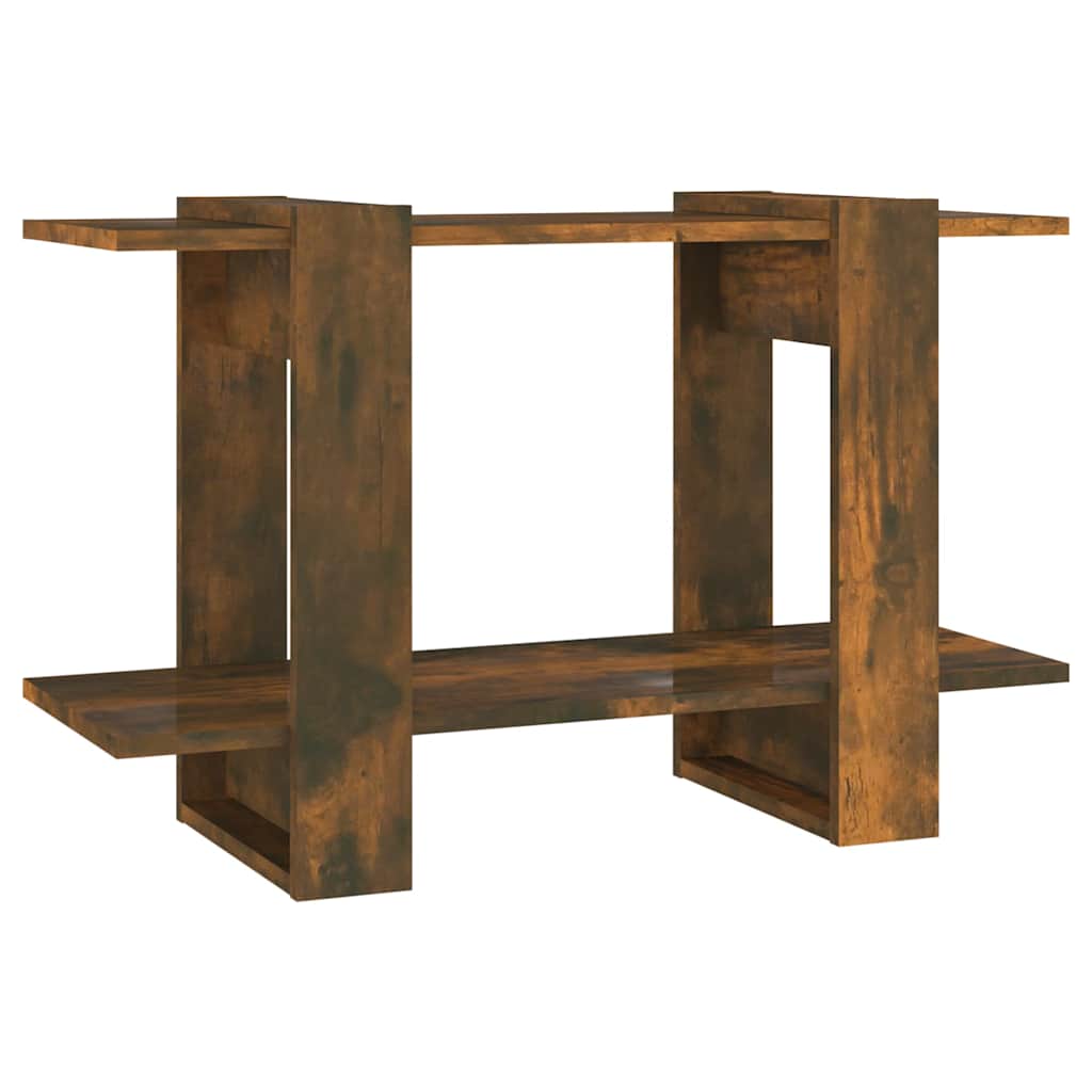 Vidaxl boekenkast kamerscherm 80x30x51 cm gerookt eikenkleurig