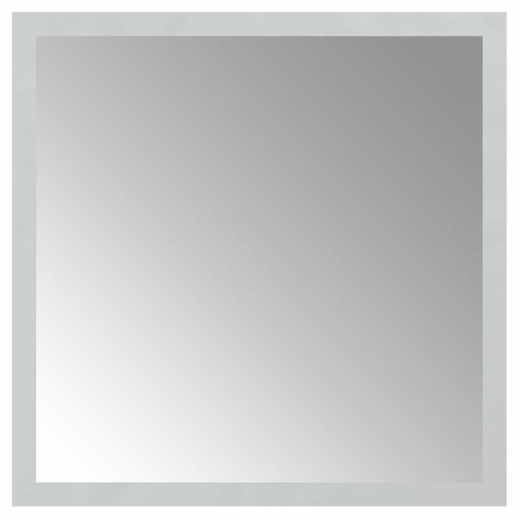 Vidaxl badkamerspiegel led 30x30 cm