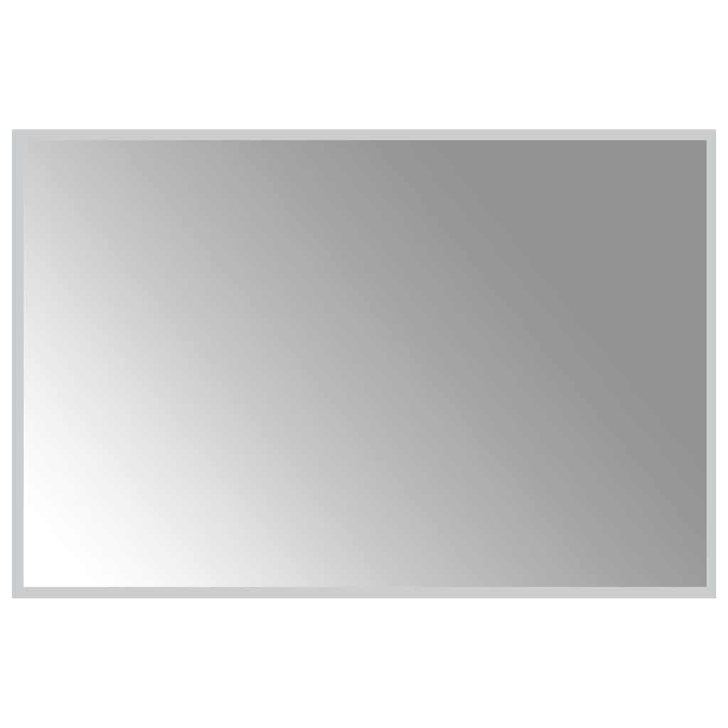 Vidaxl badkamerspiegel led 90x60 cm