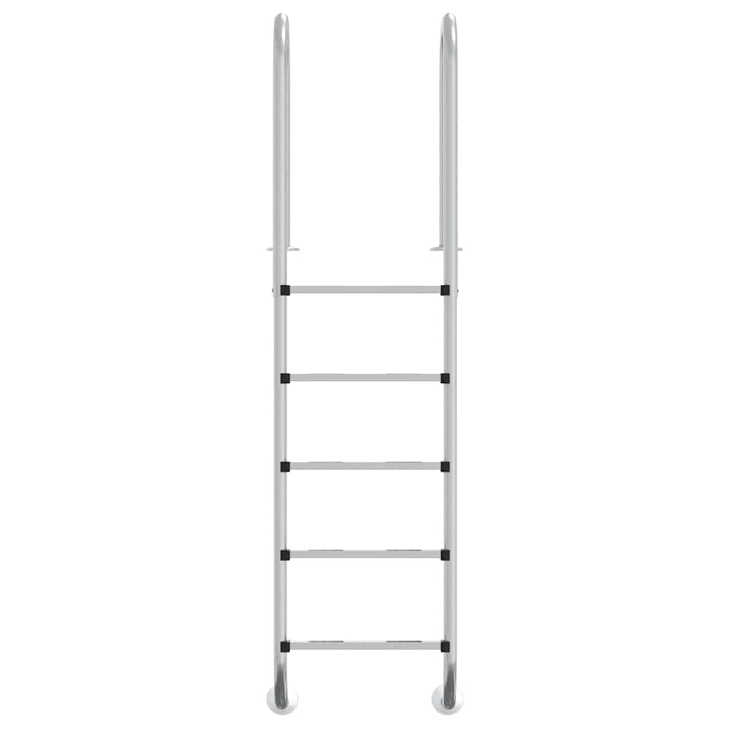 Vidaxl zwembadladder 54x38x211 cm 304 roestvrij staal