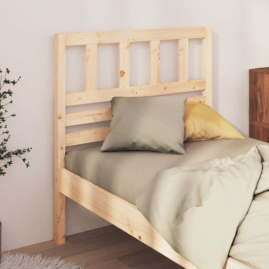 Vidaxl hoofdbord 81x4x100 cm massief grenenhout