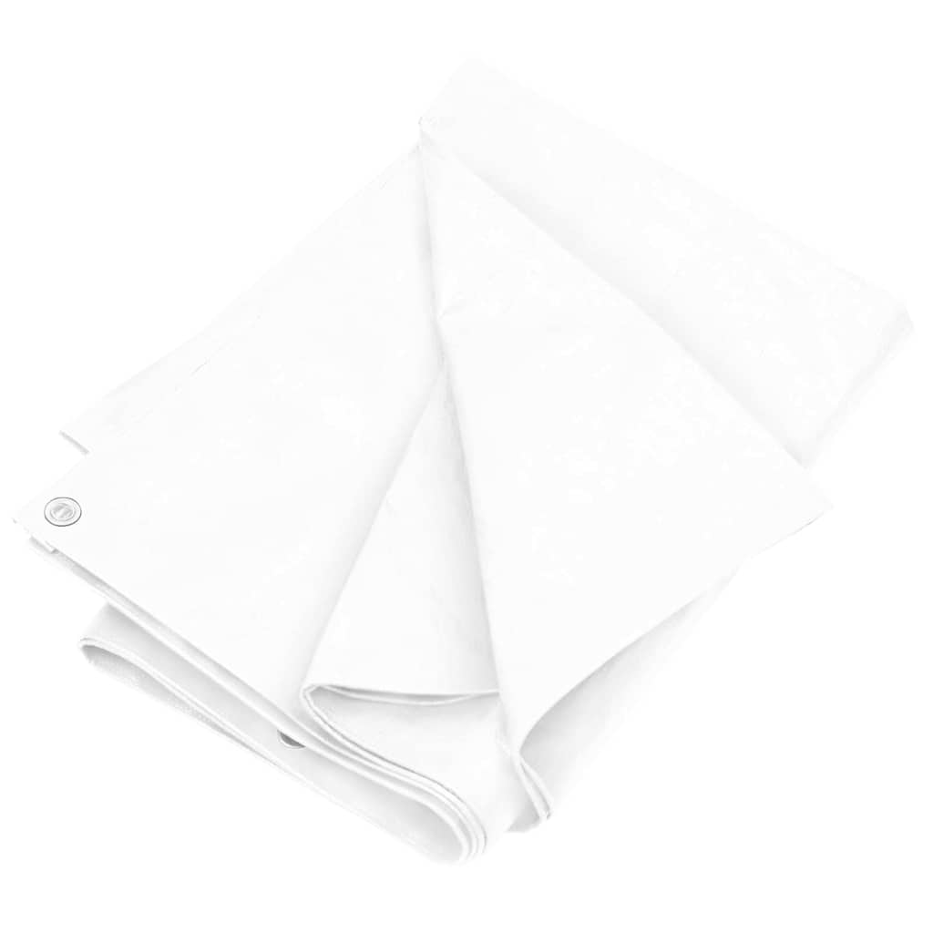 Vidaxl dekzeil 180 g m² 4x5 m hdpe wit