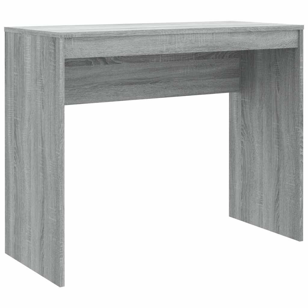 Vidaxl bureau 90x40x72 cm bewerkt hout grijs sonoma eikenkleurig