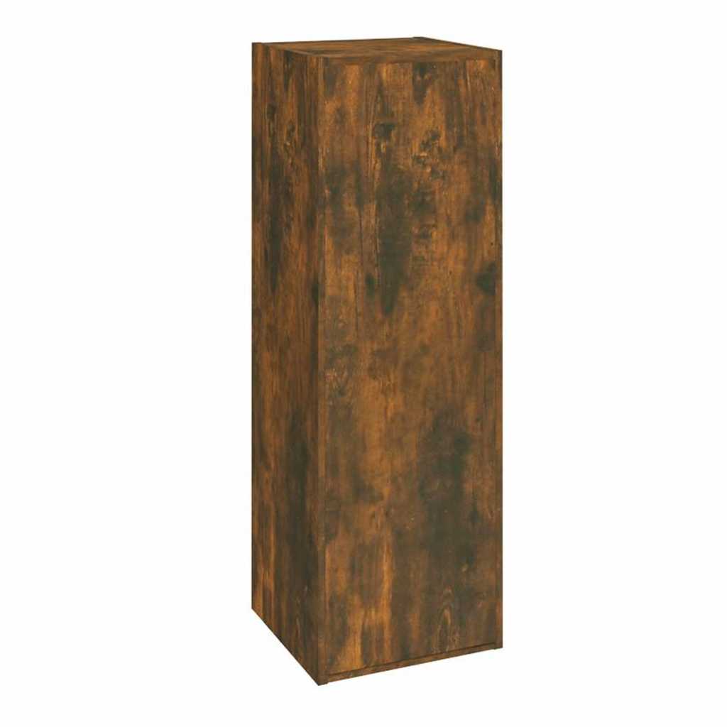 Vidaxl tv-meubel 30,5x30x90 cm bewerkt hout gerookt eikenkleur
