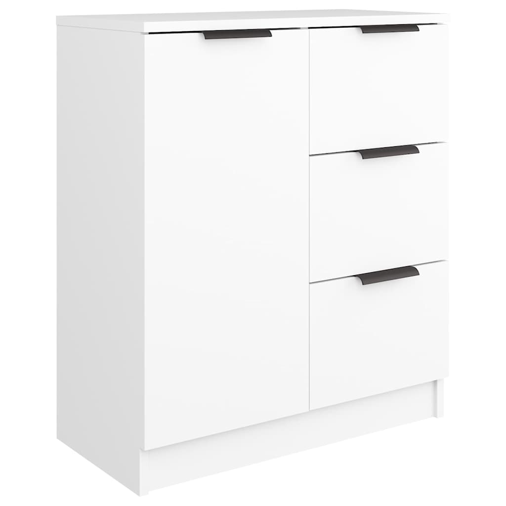 Vidaxl dressoir 60x30x70 cm bewerkt hout wit