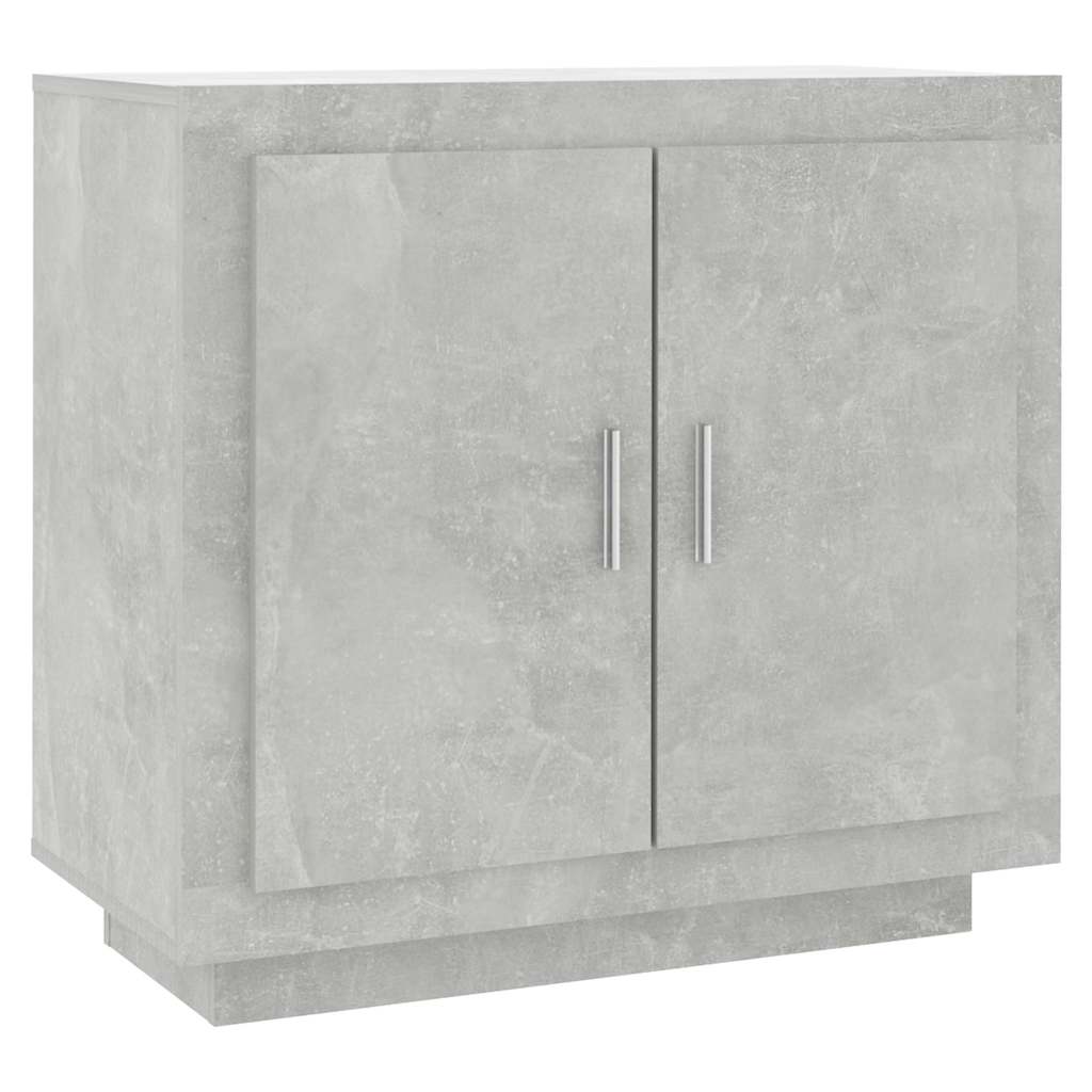 Vidaxl dressoir 80x40x75 cm bewerkt hout betongrijs