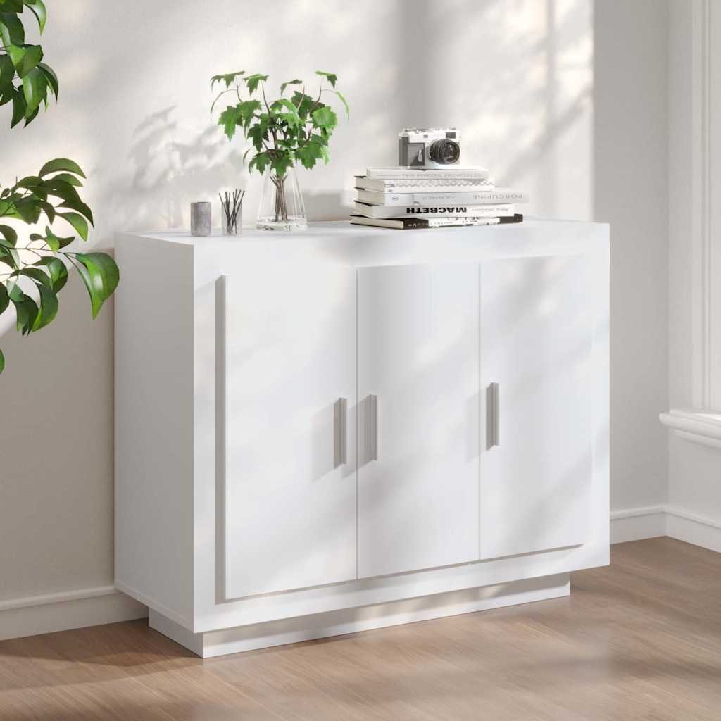 Vidaxl dressoir 92x35x75 cm bewerkt hout wit