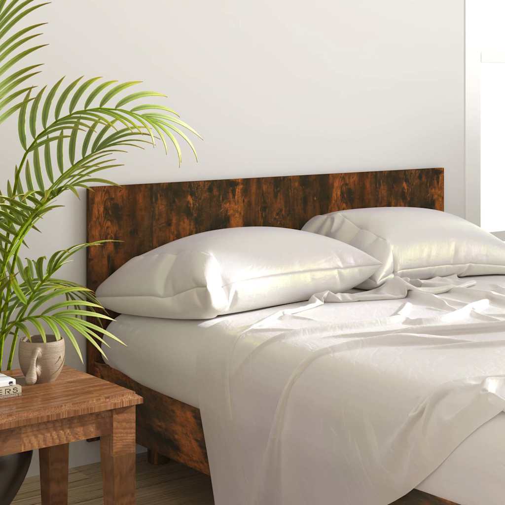 Vidaxl hoofdbord 160x1,5x80 cm bewerkt hout gerookt eikenkleurig
