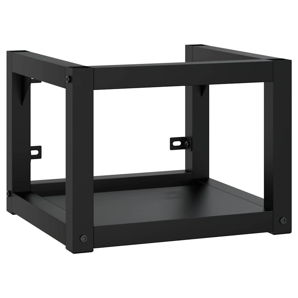Vidaxl wastafelframe met inbouwwastafel ijzer zwart