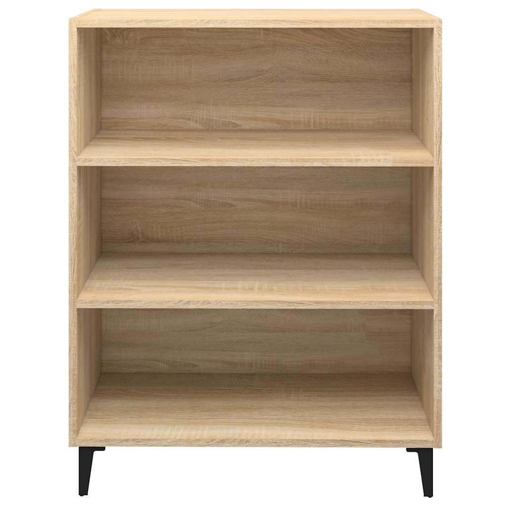 Vidaxl dressoir 69,5x32,5x90 cm bewerkt hout sonoma eikenkleurig