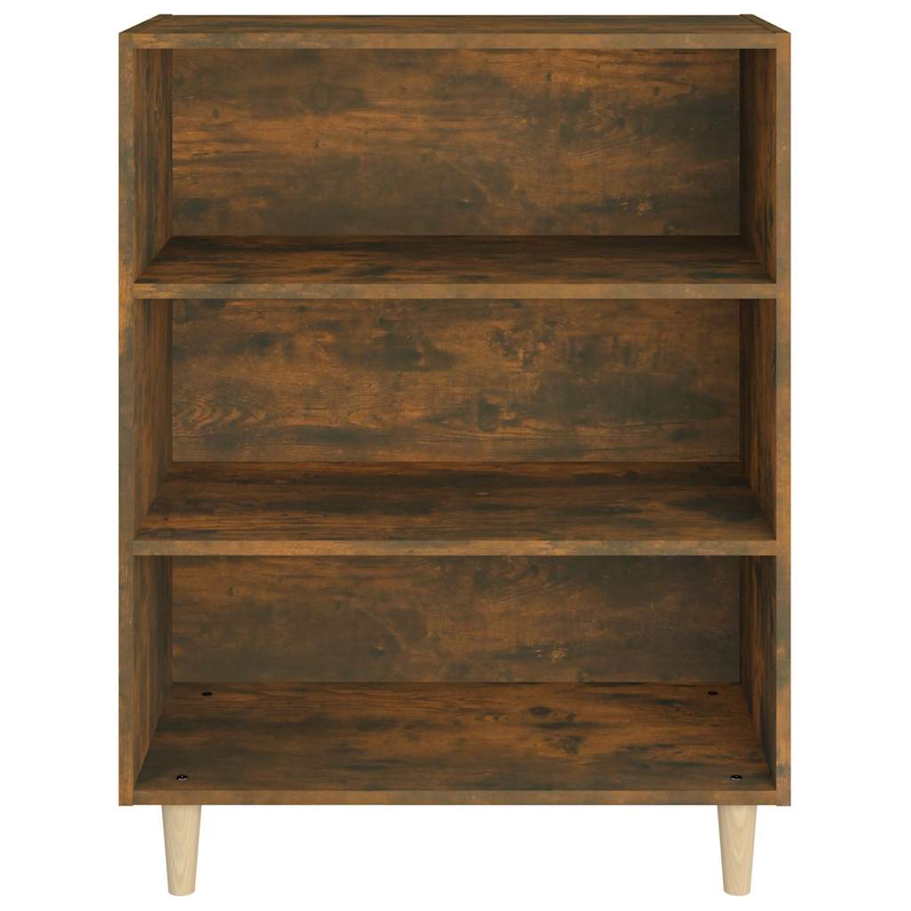 Vidaxl dressoir 69,5x32,5x90 cm bewerkt hout gerookt eikenkleurig