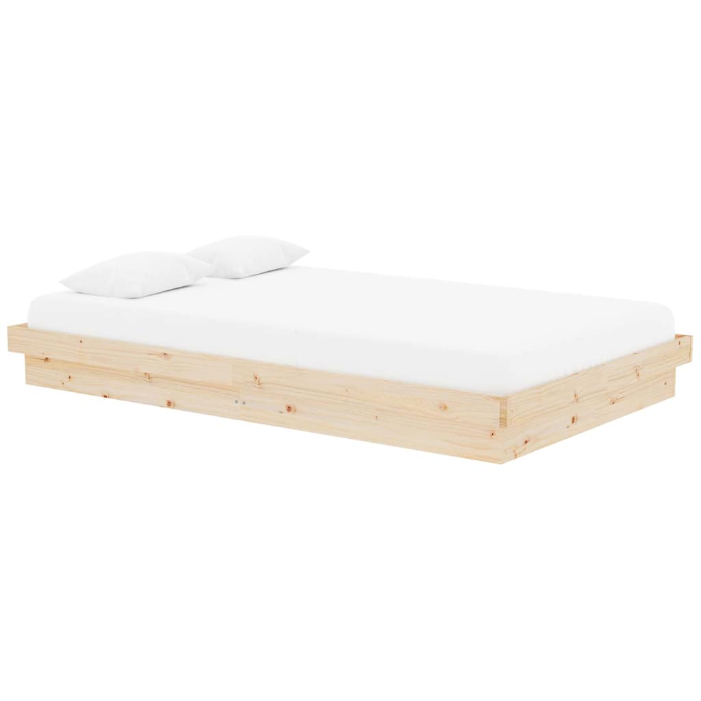 Vidaxl bedframe massief hout 120x200 cm