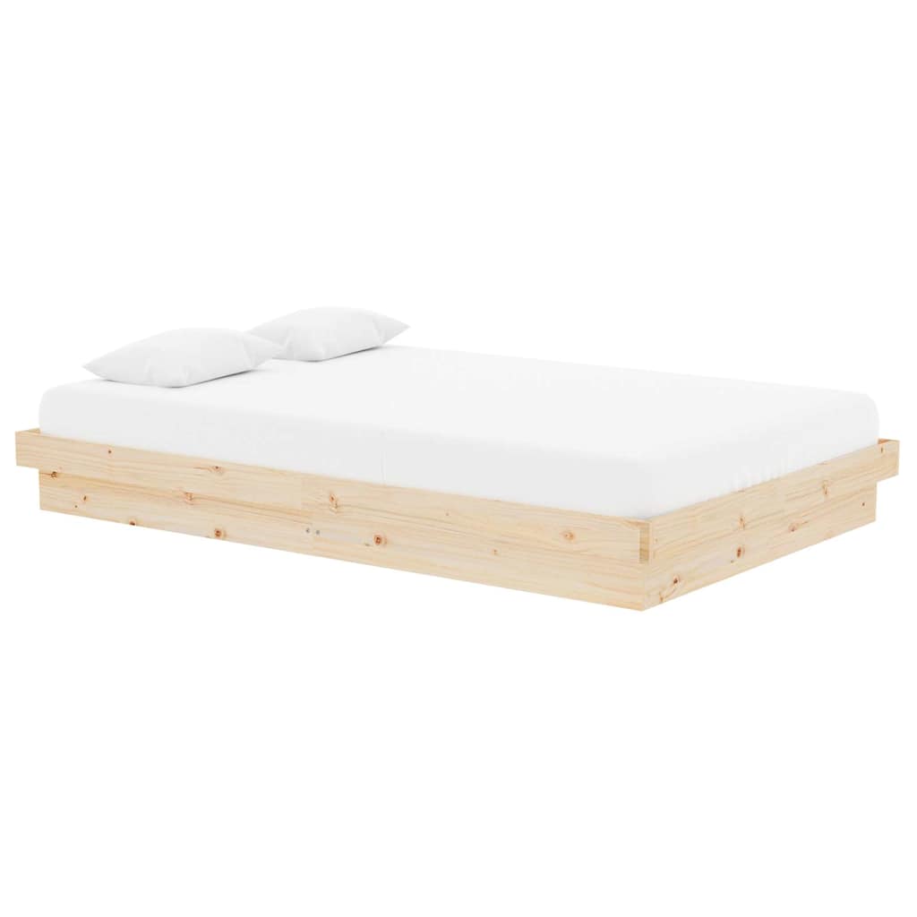 Vidaxl bedframe massief hout 120x190 cm