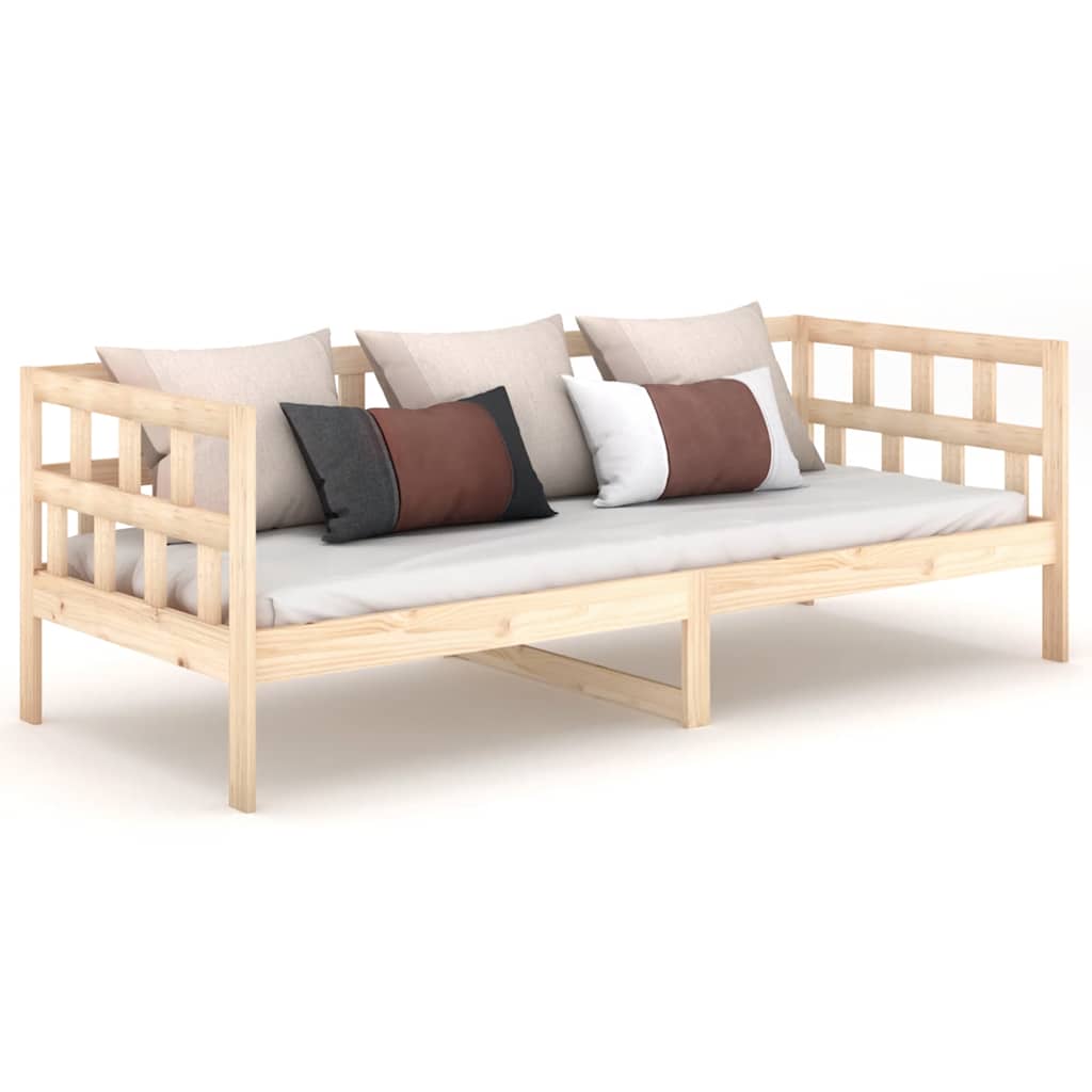 Vidaxl slaapbank massief grenenhout 90x190 cm