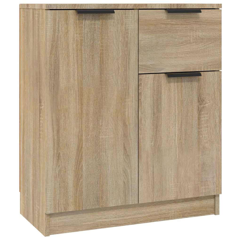 Vidaxl dressoir 60x30x70 cm bewerkt hout sonoma eikenkleurig