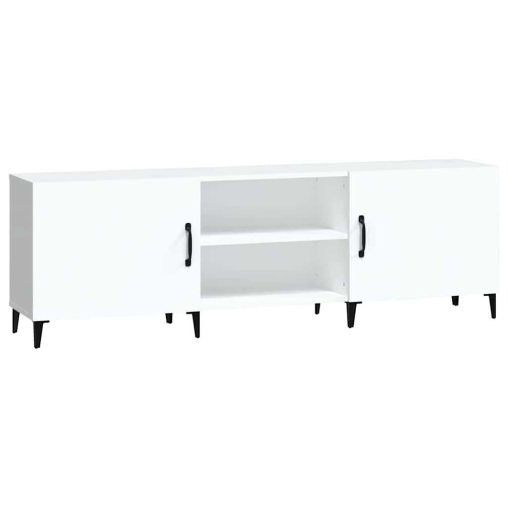 Vidaxl tv-meubel 150x30x50 cm bewerkt hout wit