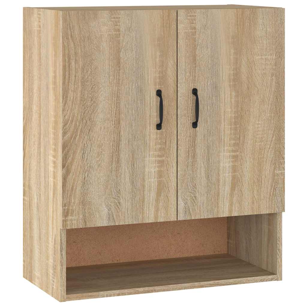 Vidaxl wandkast 60x31x70 cm bewerkt hout sonoma eikenkleurig