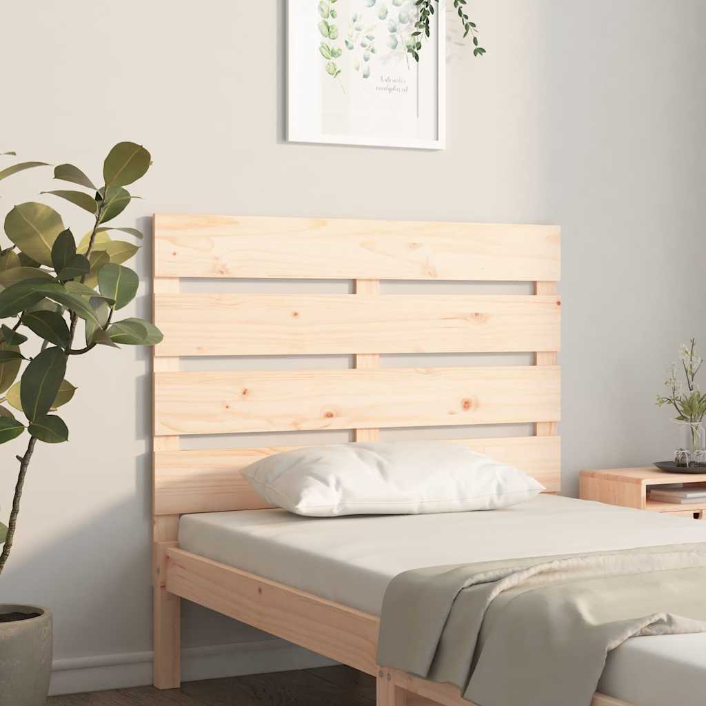 Vidaxl hoofdbord 90x3x80 cm massief grenenhout