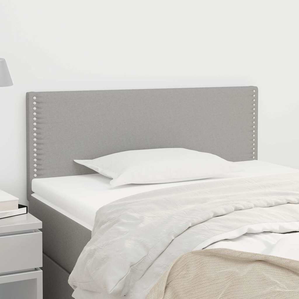 Vidaxl hoofdbord 80x5x78 88 cm stof lichtgrijs