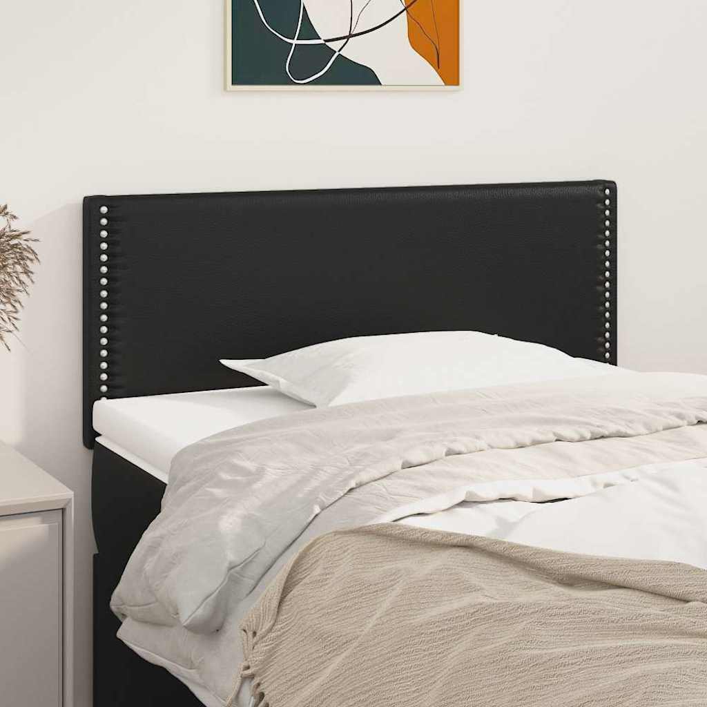 Vidaxl hoofdbord 80x5x78 88 cm kunstleer zwart
