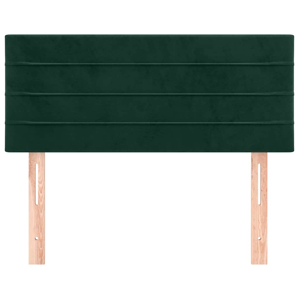 Vidaxl hoofdbord 90x5x78 88 cm fluweel donkergroen