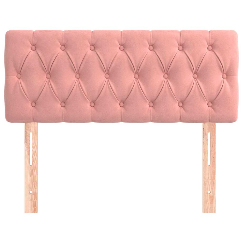 Vidaxl hoofdbord 90x7x78 88 cm fluweel roze