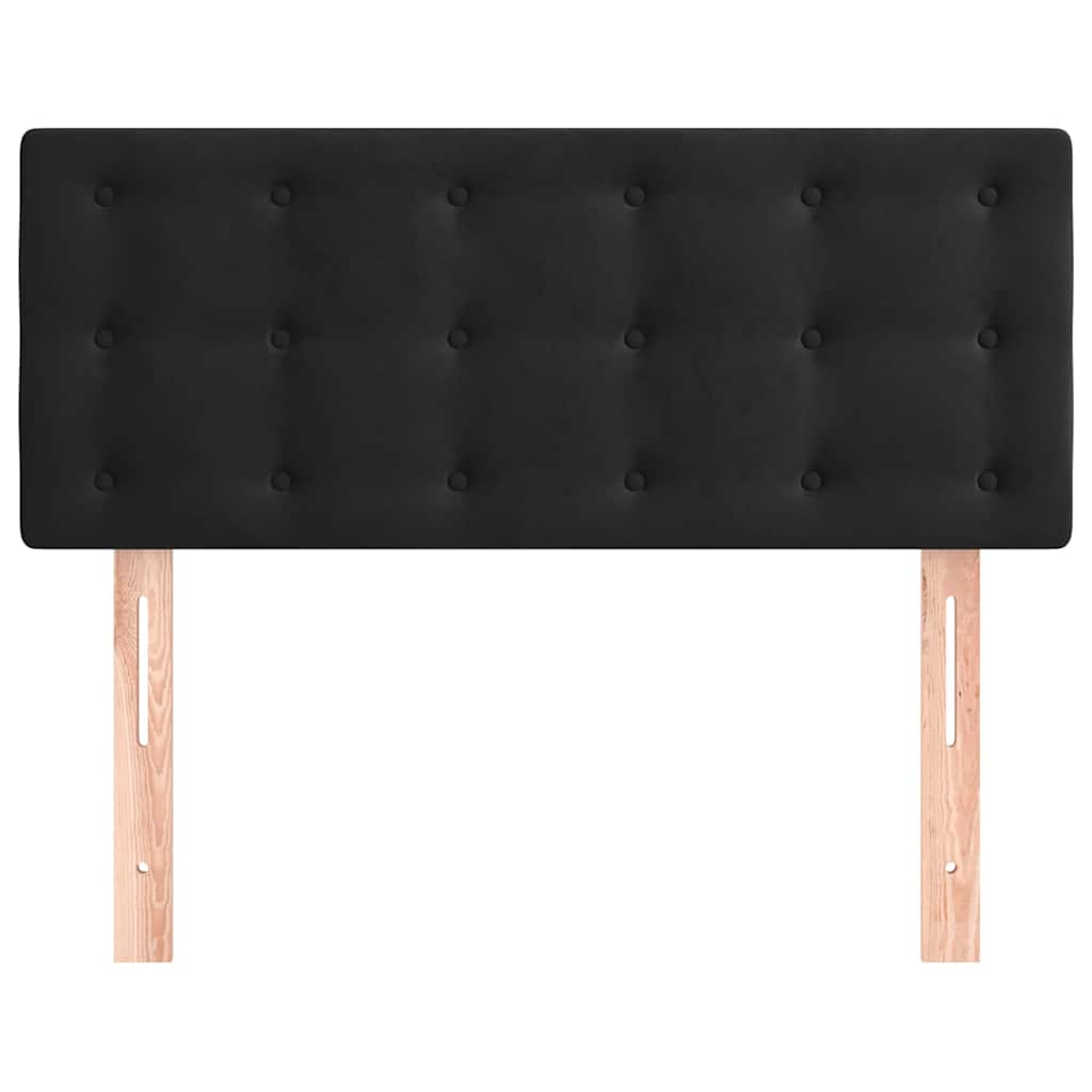 Vidaxl hoofdbord 100x5x78 88 cm fluweel zwart
