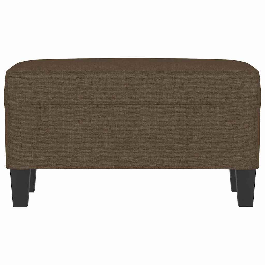 Vidaxl bankje 70x35x41 cm stof bruin