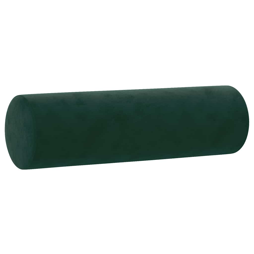 Vidaxl sierkussens 2 st 15x50 cm fluweel donkergroen
