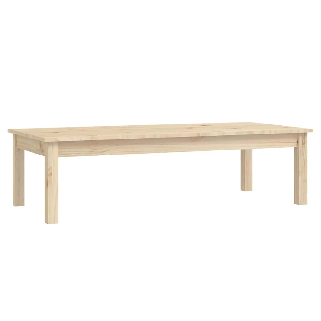 Vidaxl salontafel 110x50x30 cm massief grenenhout