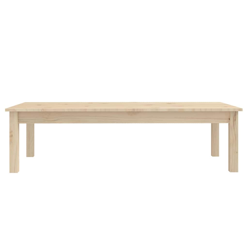 Vidaxl salontafel 110x50x30 cm massief grenenhout