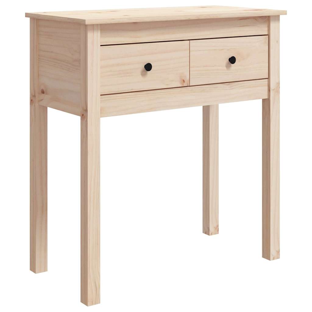 Vidaxl wandtafel 70x35x75 cm massief grenenhout