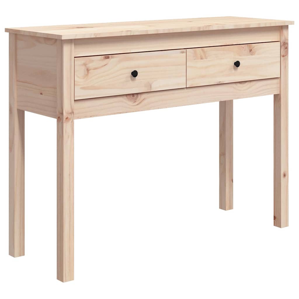 Vidaxl wandtafel 100x35x75 cm massief grenenhout