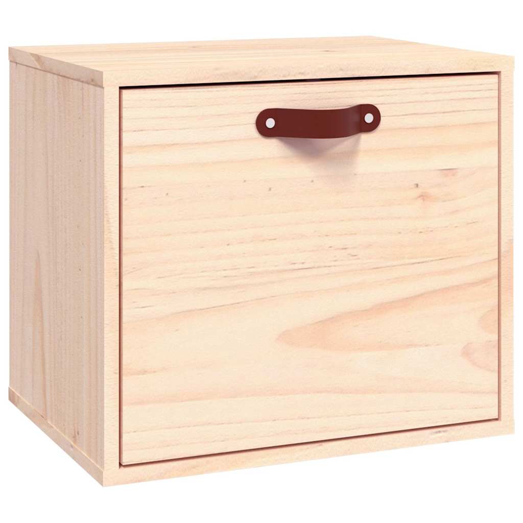 Vidaxl wandkast 40x30x35 cm massief grenenhout