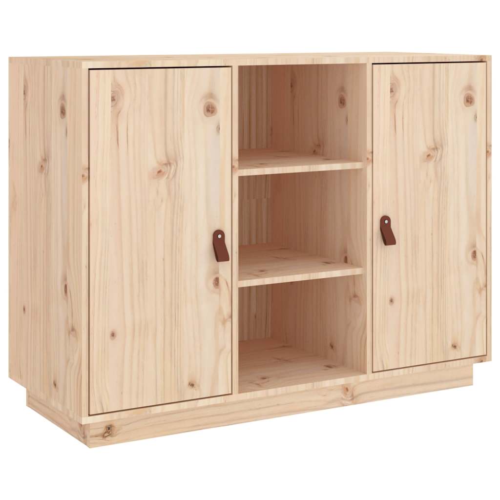 Vidaxl dressoir 100x40x75 cm massief grenenhout