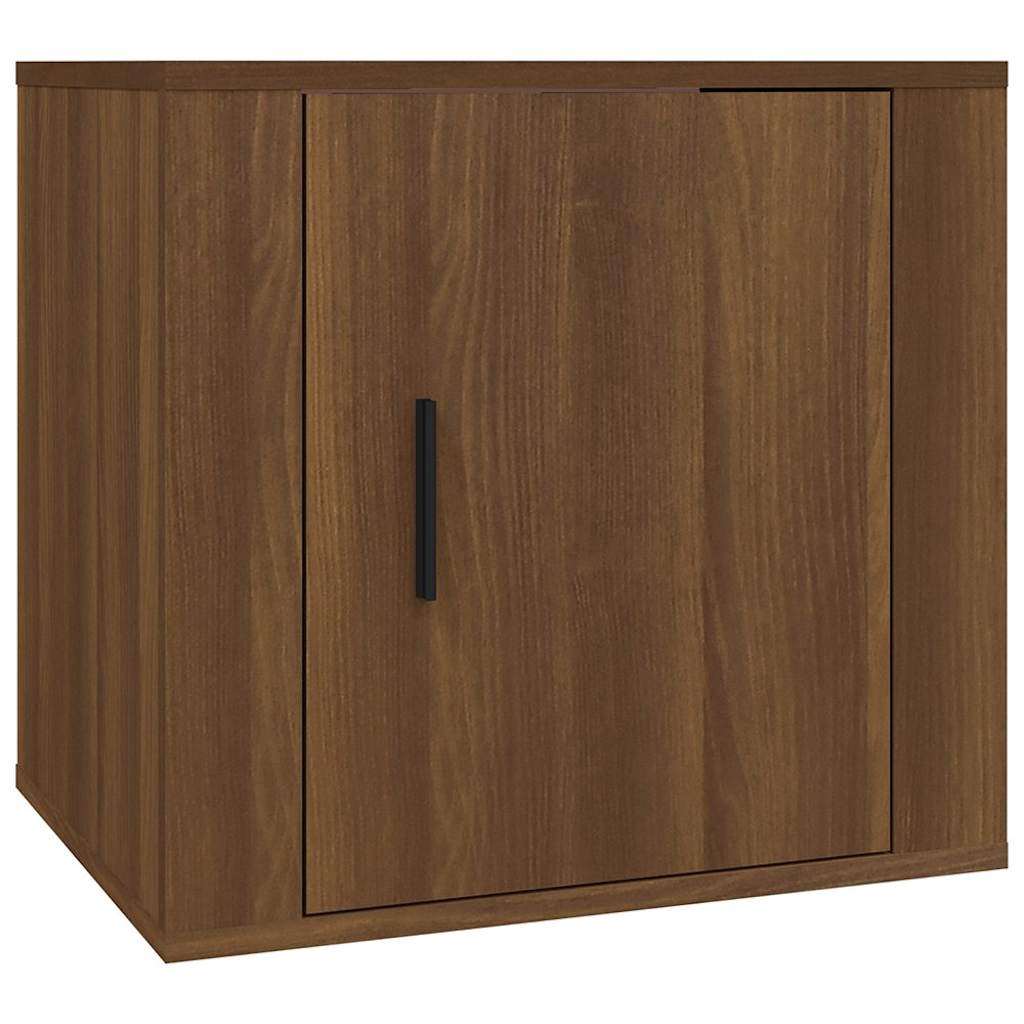 Vidaxl nachtkastje 50x39x47 cm bruin eikenkleur