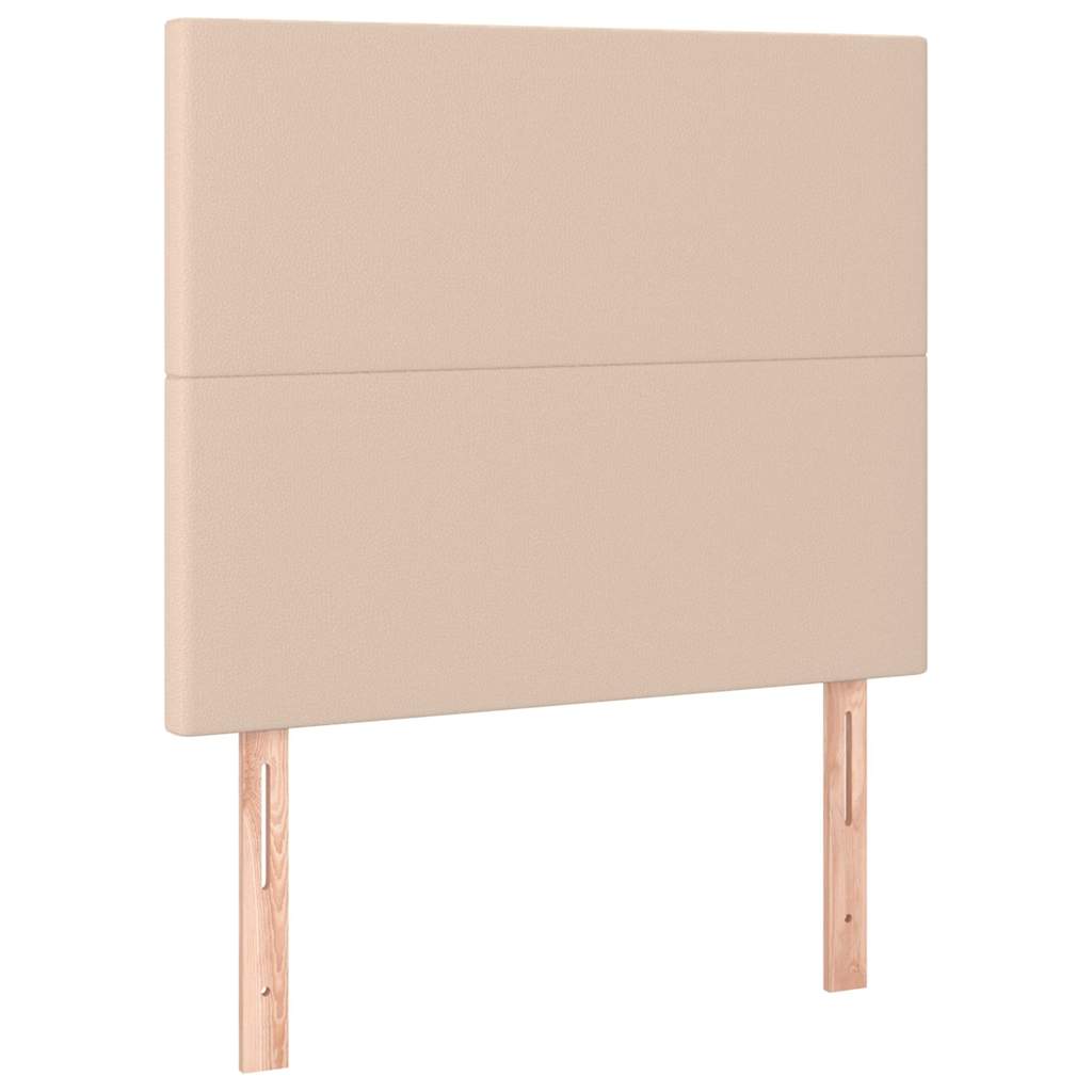 Vidaxl hoofdbord cappuccino 80x5x118 128 cm kunstleer