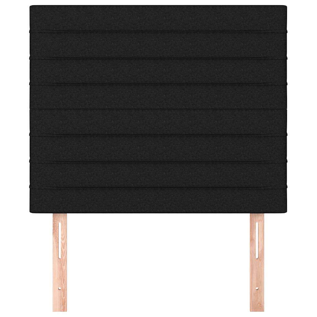 Vidaxl hoofdbord zwart 80x5x118 128 cm stof