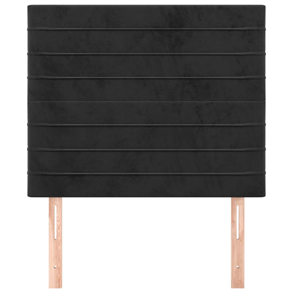 Vidaxl hoofdbord zwart 90x5x118 128 cm fluweel