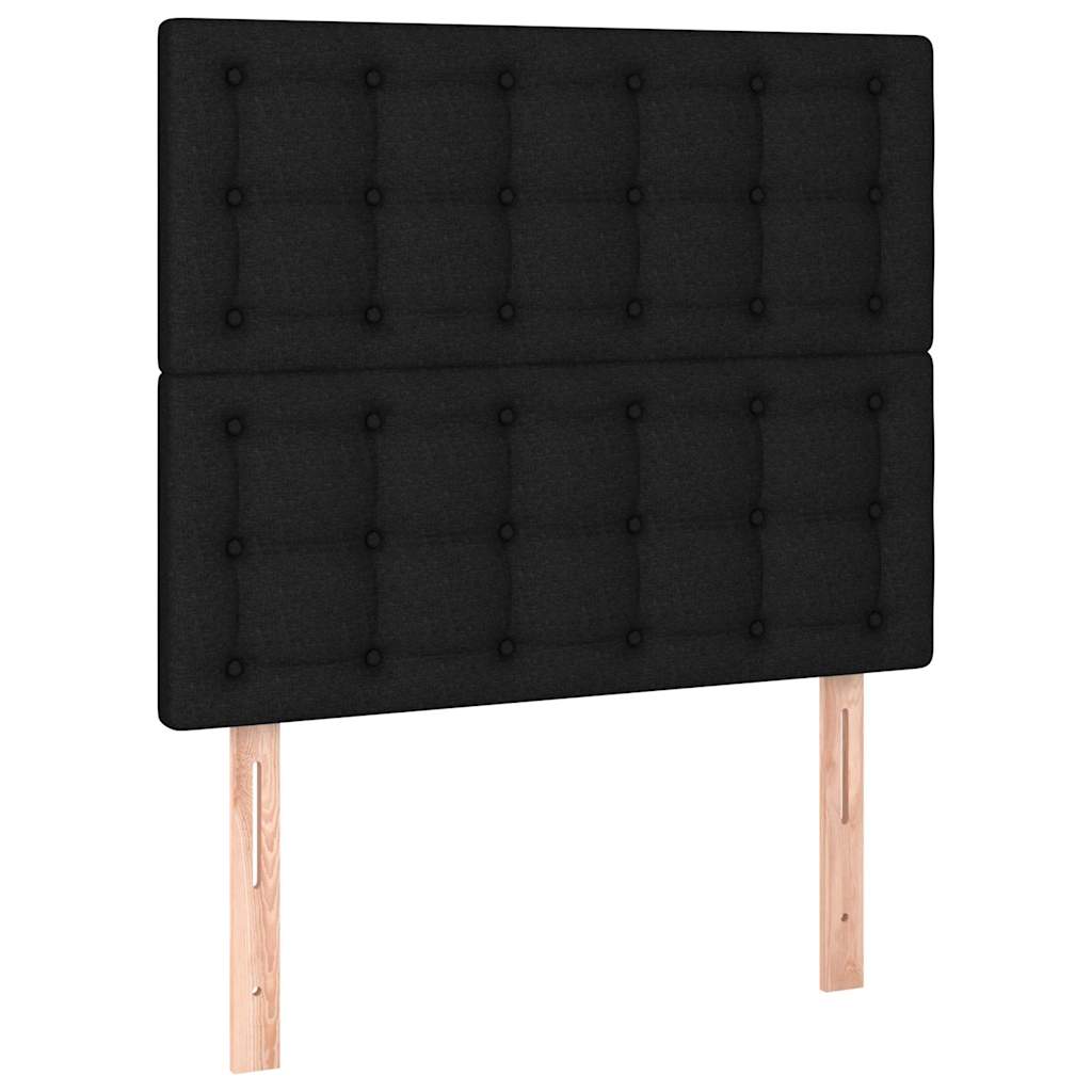 Vidaxl hoofdbord zwart 90x5x118 128 cm stof