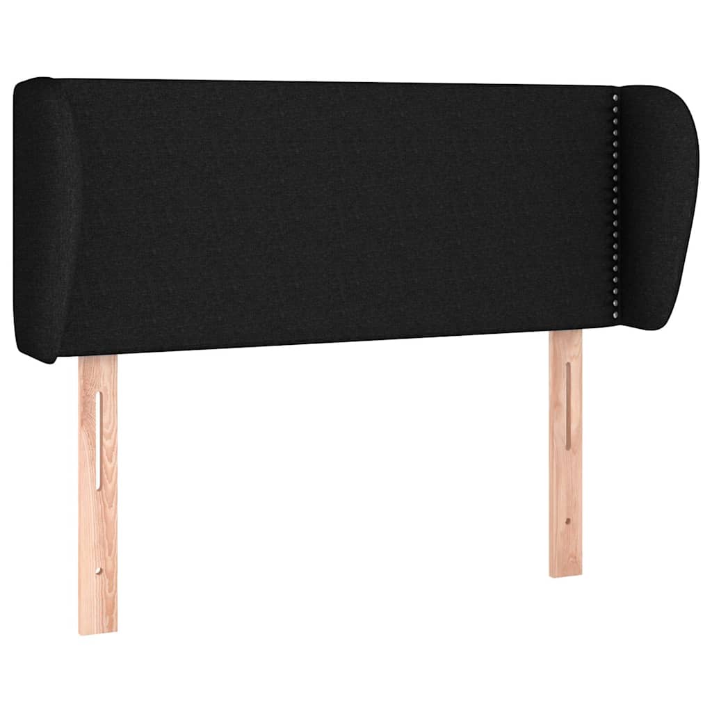 Vidaxl hoofdbord met randen 83x23x78 88 cm stof zwart