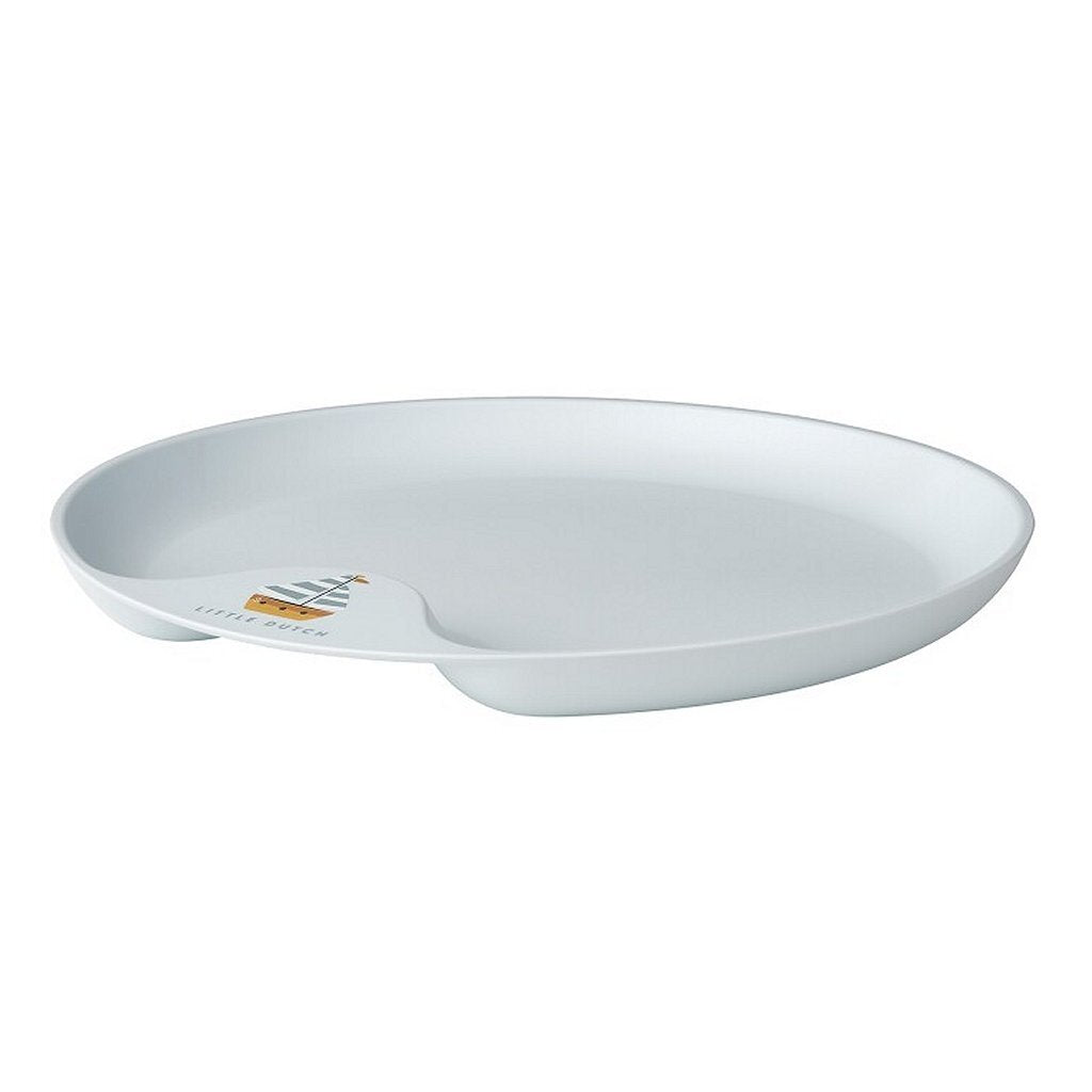 Mepal mio kinderbord little dutch - magnetronbestendig - met greep - kinderservies - sailors bay