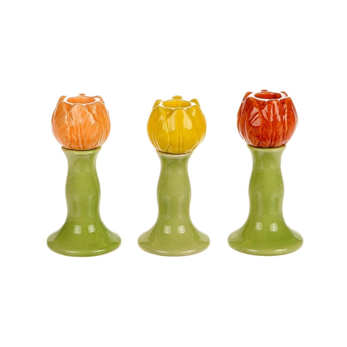 Hbx natural living hbx natrural living kandelaar tulp ã˜6,3xh12,5cm
